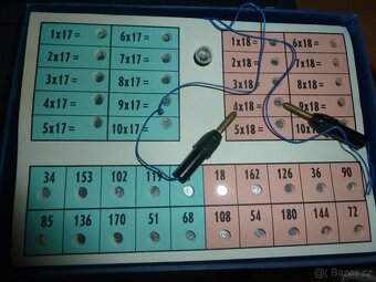 Stará hra Elektrická násobilka Styl Plzeň - 3