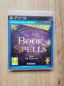 PS3 Move Wonderbook + 2 hry - 3