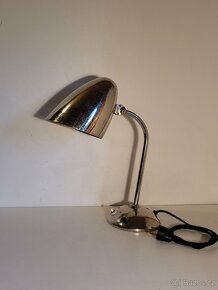 kloubová funkční chromovaná lampa, lampička od J. Anýž - 3