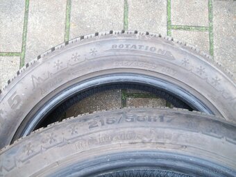 sada zimních Dunlop Superb3 Passat B8 215.55.17 XL 95% - 3