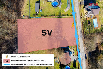 Prodej pozemku k bydlení, 2019 m², Slunečná - 3