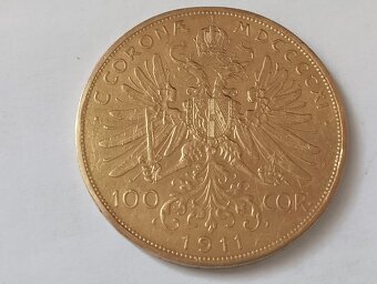 MINCE FJ.I.RAKUSKA 100KORONA 1911 - 3