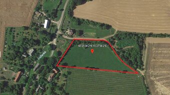 Pozemek u Jičína s plánovanou zástavbou 12 143 m² - 3