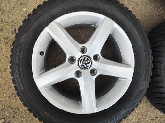 16"zimní alu sada Aspen 5x112 origo Golf 7 6 Touran Caddy - 3
