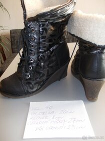 ZIMNÍ OBUV+SNĚHULE+KOZAČKY+SPORT. + VYCHÁZK. OBUV.+LODIČKY - 3