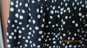 Šaty TIMEOUT, tmavě modré, bílý puntík... - 3