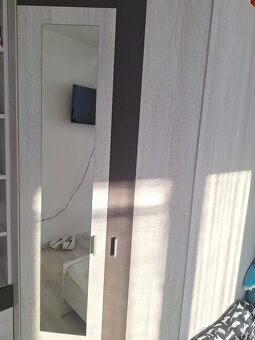 Rohová šatní skříň 2ks - 3