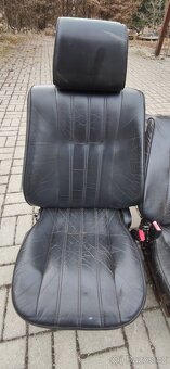 BMW e30 touring kožené sedačky sedadlá - 3