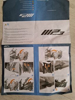 Termo-deka na nohy PIAGGIO MP3 - 3