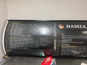 Electricity  reklama/Menu board - 3