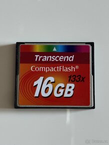 CF karty 16GB (Transcend, Kingston) - 3