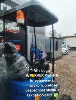 Miní bagr - 3