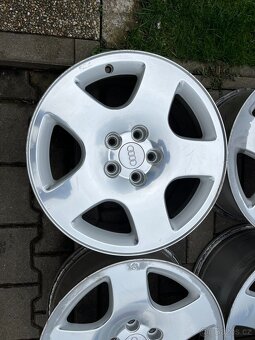 4x alu disky 5x112 R17 audi, seat, škoda, vw - 3