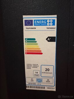 TV Telefunken, 20", 51 cm úhlopříčka - 3