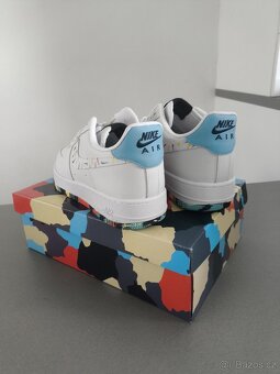 AirForce1 bílé barevné - 3