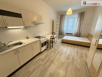 Pronájem bytu 1+kk 30 m2 P5 Smíchov zařízený po rekonstrukci - 3