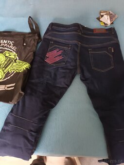 Moto jeans kalhoty - 3