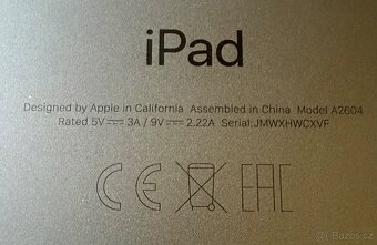 iPad gen9, 10,2”, 64Gb JAKO NOVÝ- TÉMĚŘ NEPOUŽ+ Apple pen - 3
