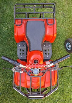 Dětská elektrická čtyřkolka 800W motor + výklopná vlečka. - 3