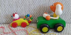 Tahací dřevěná zvířátka - 3