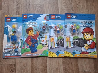 Lego star wars klicenky a city knizky sw figurky - 3