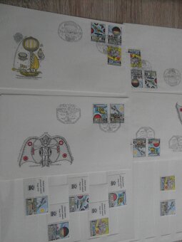 SVĚTOVÁ VÝSTAVA ZNÁMEK PRAGA-1977 ZNÁMKY+ OBÁLKY - 3