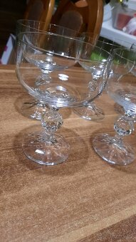 Nové skleničky na šampaňské, sada 6ks bohemia - 3