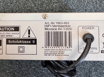 Zesilovač Mcvoice AV-130S - 3