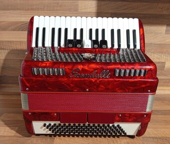 Akordeon (harmonika,heligonka) Scandalli Cantore 80,TOP STAV - 3