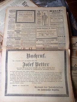 Rumburger Zeitung stare sudetske predvalecne noviny - 3