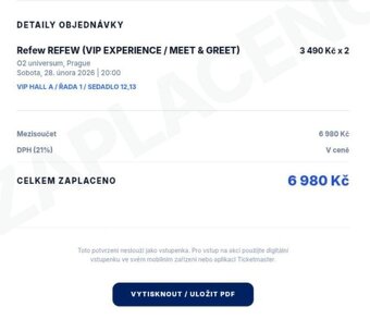 REFEW VIP VSTUPENKA - 3