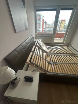 Manželská postel 180x200 s úložným prostorem + rošty + matra - 3