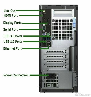 Výkonný počítač DELL Optiplex MT,i5 6500,16GB DDR4,SSD,zár. - 3