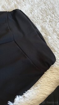 Černý set sako + kalhoty - 3