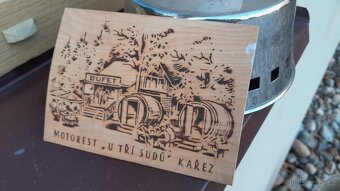 Dřevěná pohlednice - 3