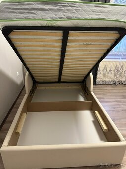 Předmět: NOVÁ postel 120x200 s úložným prostorem + matrace ( - 3