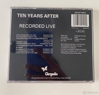 CD Ten Years After - Recorded Live - 3