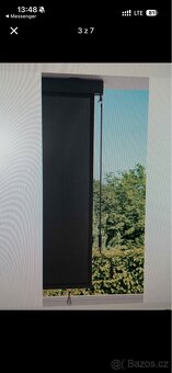 Svislá markýza 250x140cm, antracitová - 3