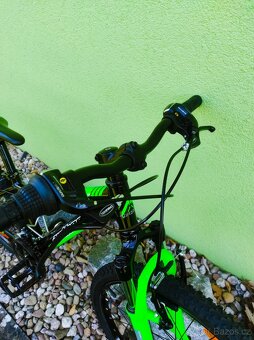 Značkové dětské kolo Author A-MATRIX 24" (černá/zelená) - 3