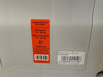 Autosedačka Britax Römer 15-36 kg - 3