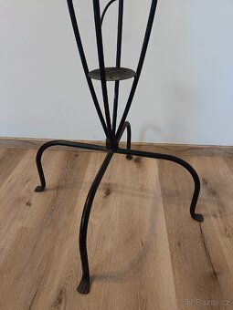 Kovaný samostatně stojící věšák - 3