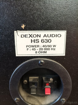 Prodám 4 kusy reproduktory Dexon Audio HS 630 - 3