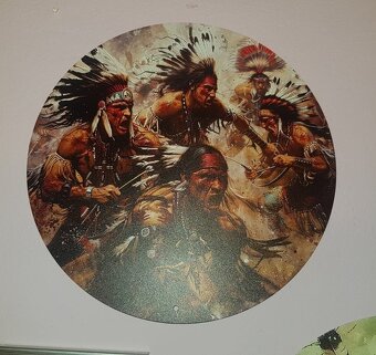 Indian, 20 cm, plech tisk - 3