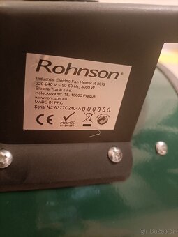 Rohnson ventilátor - 3