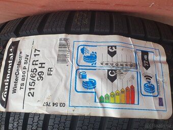 ZIMNÍ PNEU CONTINENTAL..215/65/17...2KS - 3