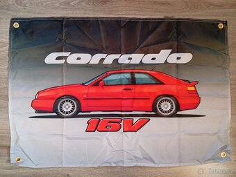 VW Corrado VR6, G60, 16V dekorácia na stenu - 3