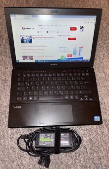 Sony Vaio 13” - Core i5 - 256GB SSD - 12GB RAM -nová baterie - 3