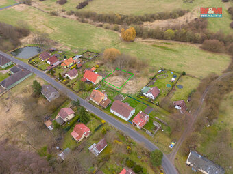Prodej pozemku k bydlení, 386 m², Nová Ves u Podbořan - 3
