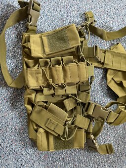 Chest rig - zelený - 3