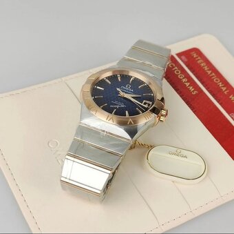 Omega Constellation 123.20.38.21.03.001,Chronometr, full set - 3